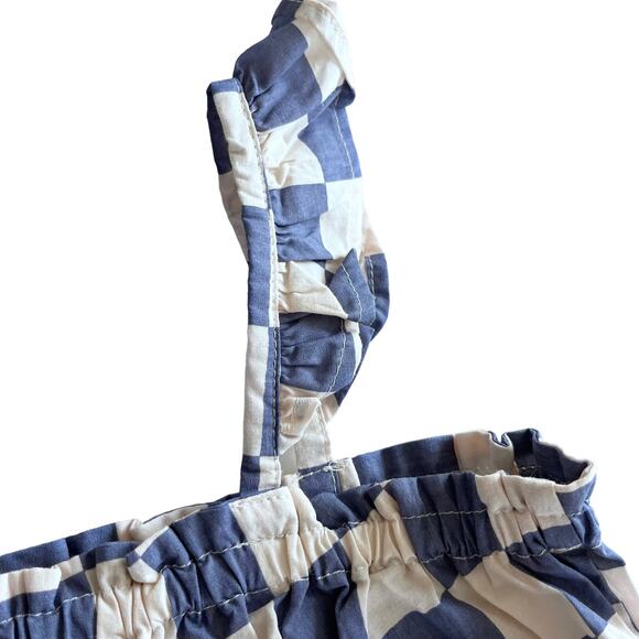 WYNKEN girls  Blue & White check Cuore Sun Dress size 12. NWT - Picture 4 of 8